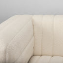 Ricciardo Cream Boucle Upholstered Arm Chair - Default Title