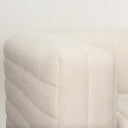Ricciardo Cream Boucle Upholstered Arm Chair - Default Title