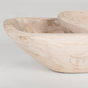 Athena Set of 2 Extra Large Light-Wash Reclaimed Wood Trays - Default Title