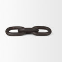 Tayla Large Black-Brown Wood Chain Link - Default Title
