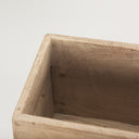 Jadine Set of 2 Beige Wood w Black Metal Arch Frames - Default Title