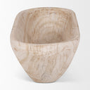 Athena Extra Large Oblong Light-Wash Reclaimed Wood Bowl - Default Title