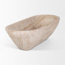 Athena Extra Large Oblong Light-Wash Reclaimed Wood Bowl - Default Title