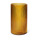 Dawn Tall Amber Glass Vase - Default Title