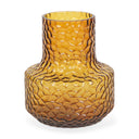 Jolene Short Amber Glass Vase - Default Title
