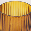 Dawn Short Amber Glass Vase - Default Title