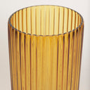 Dawn Tall Amber Glass Vase - Default Title