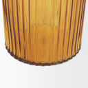 Dawn Tall Amber Glass Vase - Default Title