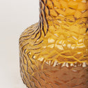 Jolene Short Amber Glass Vase - Default Title