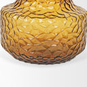 Jolene Short Amber Glass Vase - Default Title