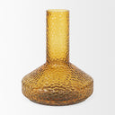 Jolene Tall Amber Glass Vase - Default Title