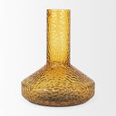 Jolene Tall Amber Glass Vase - Default Title