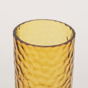 Jolene Tall Amber Glass Vase - Default Title