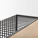 Miles Black Metal w Light Wood Nesting Coffee Table - Default Title