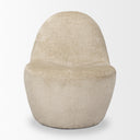 Beverly Beige Chenille Accent Chair - Default Title