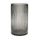 Dawn Tall Smokey Black Glass Vase - Default Title