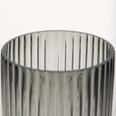 Dawn Tall Smokey Black Glass Vase - Default Title