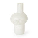 Heket Tall White Glass Vase - Default Title