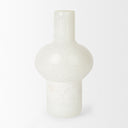 Heket Tall White Glass Vase - Default Title