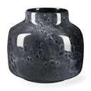 Masai Small Black Mottled Glass Vase - Default Title