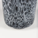 Masai Medium Black Mottled Glass Vase - Default Title
