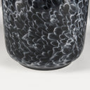 Masai Large Black Mottled Glass Vase - Default Title
