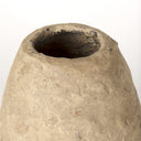 Rundal Small Beige Paper Mache Vase - Default Title