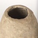 Rundal Small Beige Paper Mache Vase - Default Title