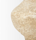 Ritu Small Beige Paper Mache Pot Vase - Default Title