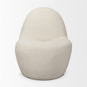 Beverly Cream Boucle Accent Chair - Default Title