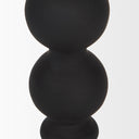 Haute Small Matte Black Blown Glass Candlestick - Default Title