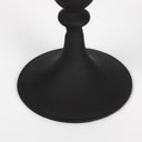Haute Small Matte Black Blown Glass Candlestick - Default Title