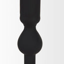 Haute Medium Matte Black Blown Glass Candlestick - Default Title