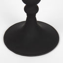 Haute Medium Matte Black Blown Glass Candlestick - Default Title