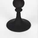 Haute Large Matte Black Blown Glass Candlestick - Default Title
