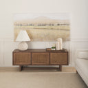Knox Tall White-Wash Wood Decorative Object - Default Title