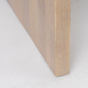 Athens 480L x 280W x 160H Light Brown Wood and White Marble Coffee Table - Default Title