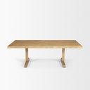 Viktor 55L Light Brown Solid Wood Coffee Table - Default Title