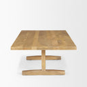 Viktor 55L Light Brown Solid Wood Coffee Table - Default Title