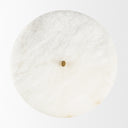 Dolly Brushed Gold Metal w Alabaster Shade 4-Light Wall Sconce - Default Title
