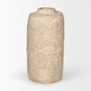 Rama Small Beige Paper Mache Floor Vase - Default Title