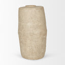 Rama Large Beige Paper Mache Floor Vase - Default Title