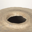 Rama Large Beige Paper Mache Floor Vase - Default Title
