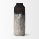 Emu Tall Black w Gray Vase - Default Title
