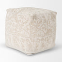 Khloe Small Cream Pouf - Default Title