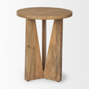 Mattius Light Wood Accent Table - Default Title