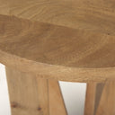Mattius Light Wood Accent Table - Default Title