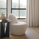 Mattius Black Wood Accent Table - Default Title