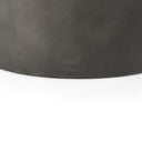 Eclipse Gunmetal Gray Drum Base w Brown Wood Top Nested Coffee Table - Default Title
