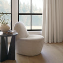 Beverly Beige Chenille Accent Chair - Default Title